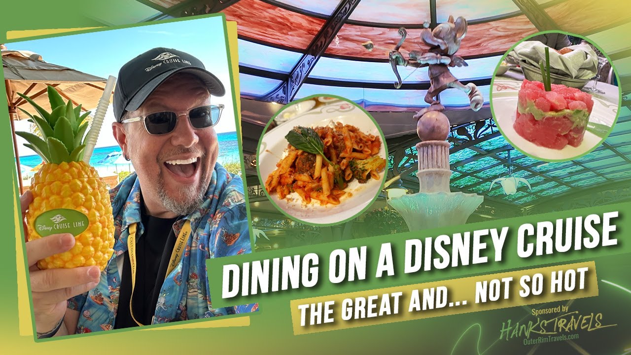 EVERYTHING We Ate On Our Disney Cruise | Disney Dream 🚢 2025