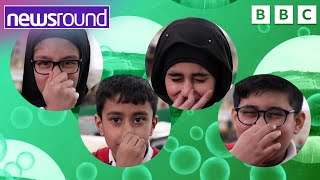 The stinky smell stopping children from playing outside | Newsround