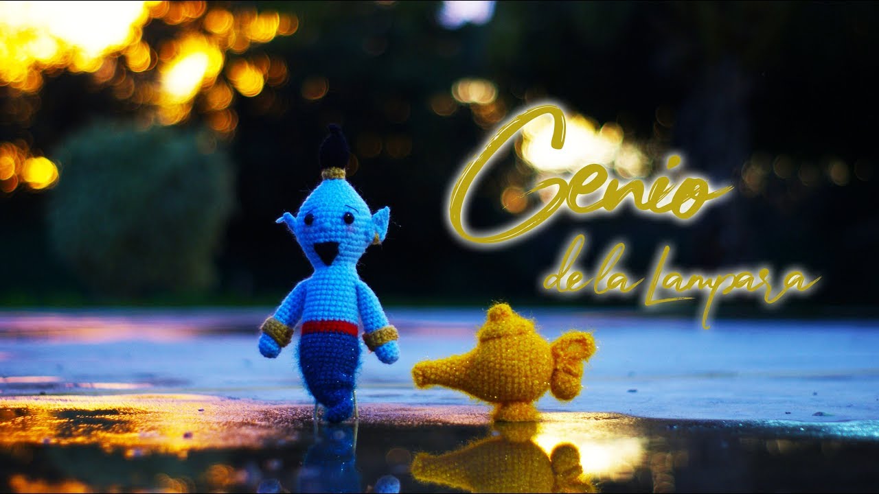 GENIO de la Lampara // Aladdin// AMIGURUMI TUTORIAL