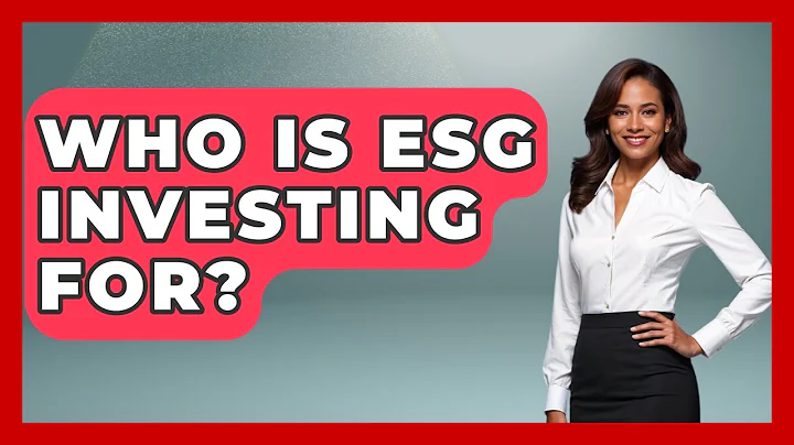 Who Is ESG Investing For? - Learn About Economics