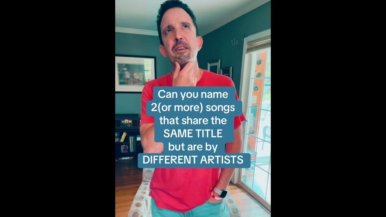Same song title different artist  #namethattune #namethissong #namethatsong favoritesongs #whatsong
