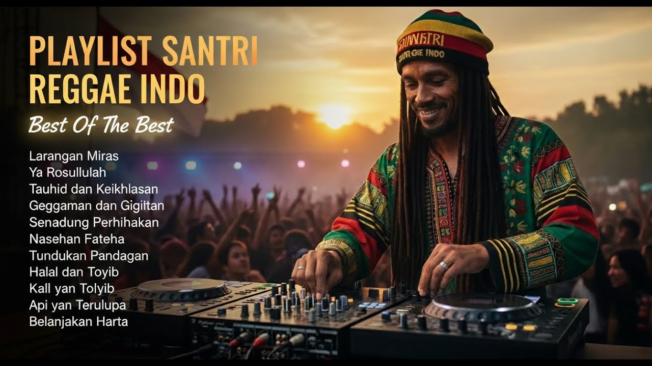 🎶 KUMPULAN LAGU REGGAE ISLAM TERBAIK 2025 | Nasehat Pernikahan | Santri Reggae Indoo