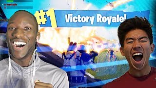 Greatest Fortnite Duo Comeback EVER | First Battle Royale Victory