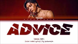 Taemin Advice Lyrics 태민 Advice 가사 Color Coded Lyrics Hanromeng