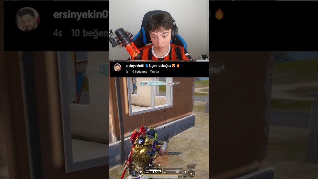 ERSİN YEKİN BANA YORUM YAPTI 💣💪