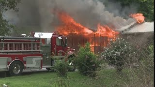Pike County volunteer firefighter's house burns