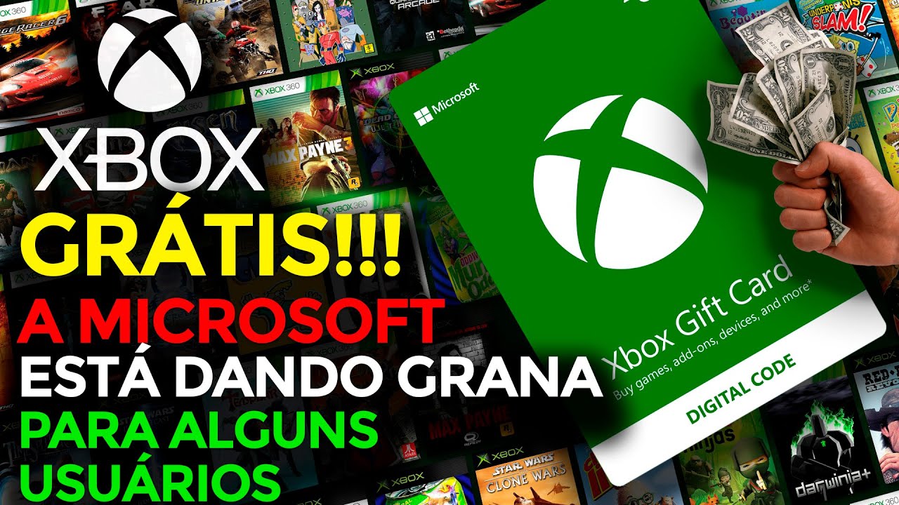 Gift Card Microsoft Xbox 100 reais - Envio Imediato - Gift Card Online