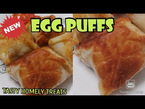 EGG PUFFS recipe | Home Made Recipe egg puffs | Tasty Homely Treats ...