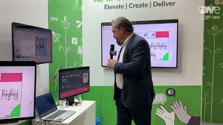 ISE 2022: DTEN Demos Two Applications for DTEN ME - Virtual Receptionist and Workspace Reservations
