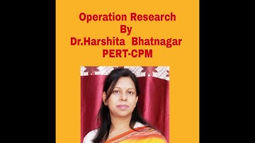 UGC NET EXAM | CONCEPT OF PERT | CPM |  OPERATION RESEARCH | PROJECT MANAGEMENT | NETWORK ANALYSIS