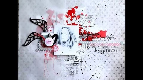 Mixed media tutorial 7Dots Studio Frau_Muller