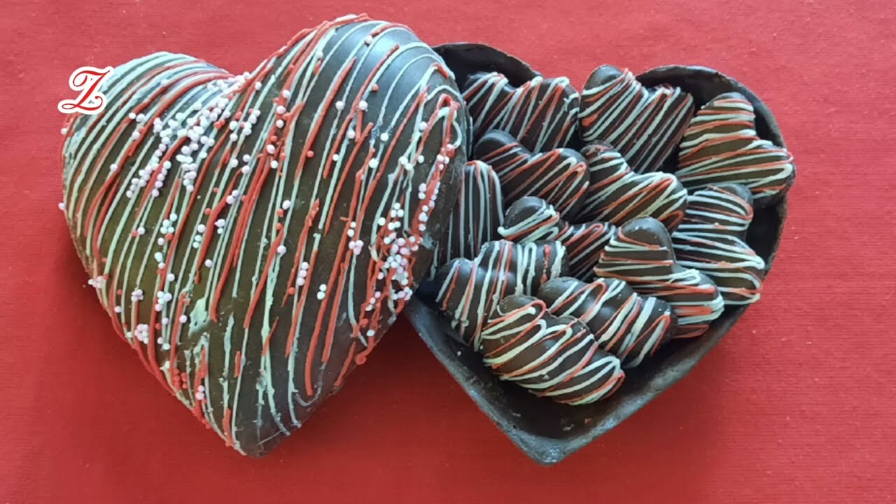 Cœurs ❤️ en chocolat 