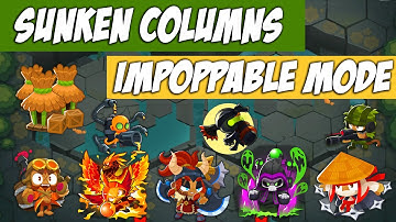 Bloons TD 6 Gameplay Walkthrough - Sunken Columns - Impoppable Mode!