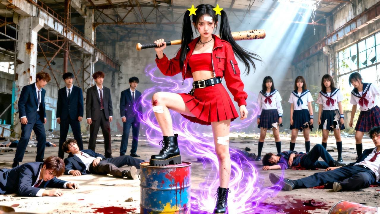 Renacida como la chica acosada — Solo sonrió — Un golpe lanzó al cretino y a la manipuladora.