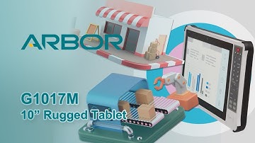 G1017M - 10-inch Rugged Windows Tablet PC for Retail and Warehousing Applications