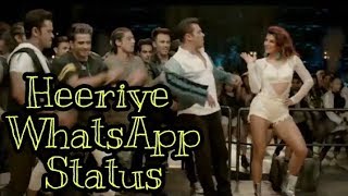 Heeriye Race 3 Whatsapp Status Tech Modal Salman Khan Jacqueline Fernandez Hiriye Status