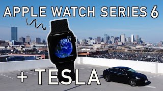 Apple Watch Series 6 + Tesla Model 3: How to Control your Tesla with the Apple Watch! #AppleWatch
