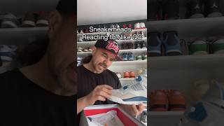 How sneakerheads react to Nike quality control #sneakers #sneakerhead #comedy