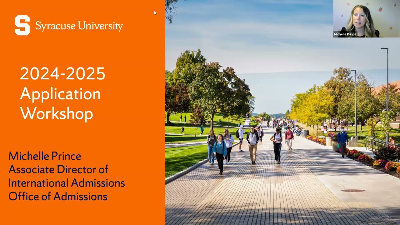 Fall 2025 International Application Workshop