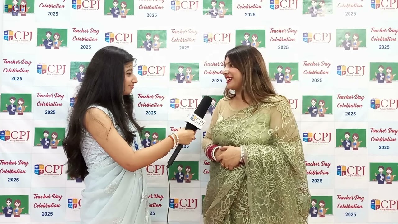Interview of Faculty | Teachers Day 2025 | CPJ College, Delhi | Affiliated to GGSIP University