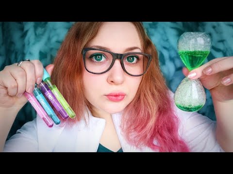 АСМР ЛАСКОВЫЙ НЕВРОЛОГ ЗА ШТОРКОЙ 👩‍⚕ Проверка Черепных Нервов и Слуха ASMR Doctoral NEUROLOGIST ♥