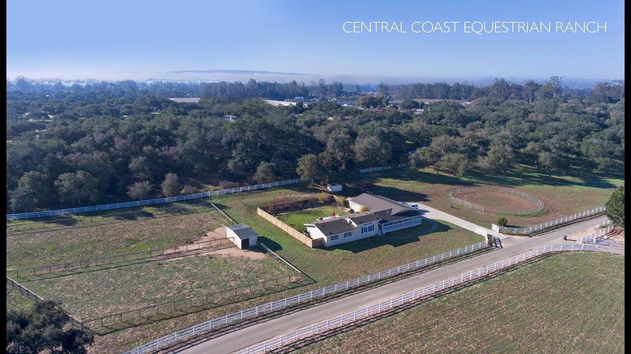 San Luis Obispo Nipomo CA Central Coast Horse Property for Sale YouTube