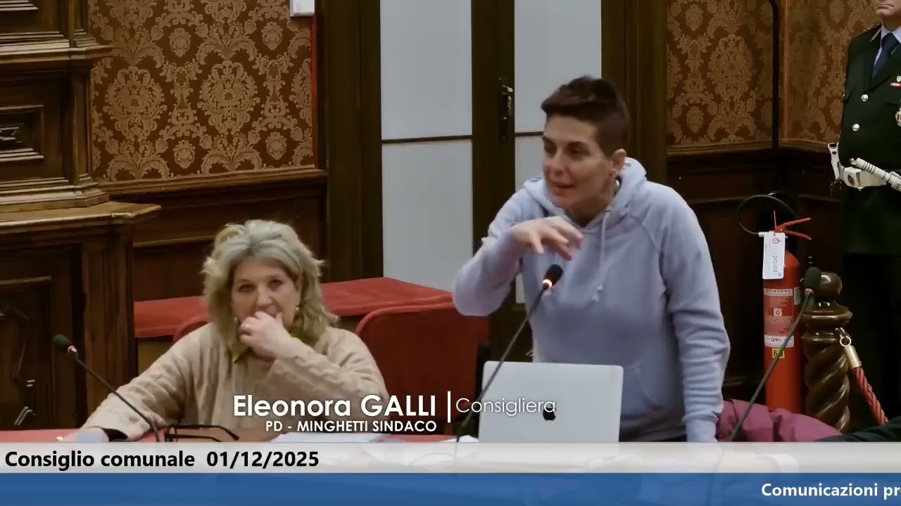 Consiglio comunale di Como del 01/12/2025