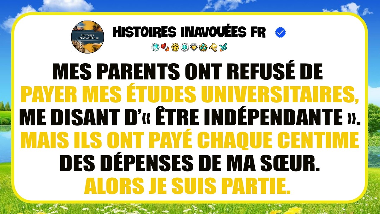 Mes Parents M’ont Dit « Débrouille-toi » — 7 Ans Plus Tard, J’audite Leur Crime.