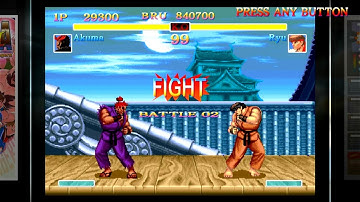 Ultra Street Fighter II - Akuma Arcade Mode - Nintendo Switch Gameplay (No commentary)