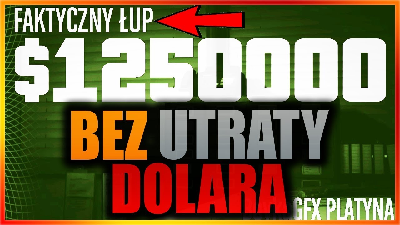 UCIECZKA Z CALYM HAJSEM - PACIFIC STANDARD -  GTA ONLINE