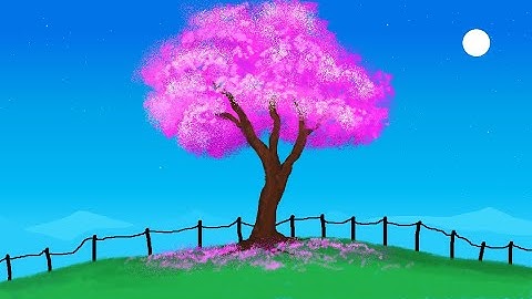 How to draw in MS Paint | ms paint drawing | ms paint scenery drawing | drawing in computer