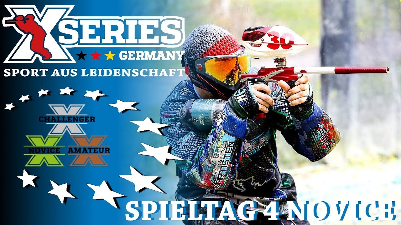 XSeries X3 Novice Ost 2017 - 4.Spieltag in Gera - Germany/HD/Paintball 2017