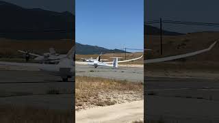 Schempp-Hirth Ventus 3m Self-Launching Glider Takeoff | Sky Sailing Club Warner Springs