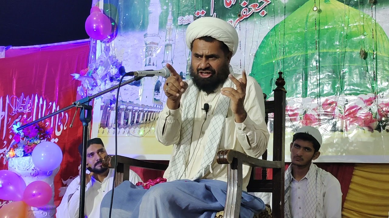 Molana Wali Mohammad Chandio # Jashan e Melad e Sadiqain a.s 