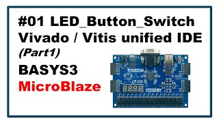 [FPGA] 01 Creating a Block Design in Vivado to Control LEDs, Buttons, and Switches (Part 1)