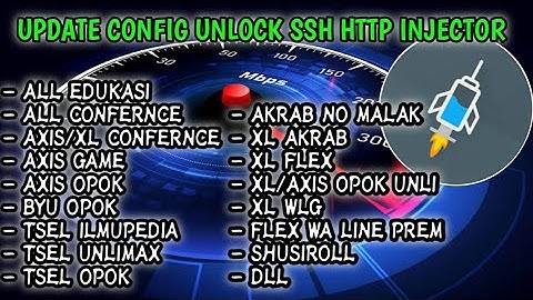 UPDATE‼️CONFIG HTTP INJECT, UNLOCK SSH
