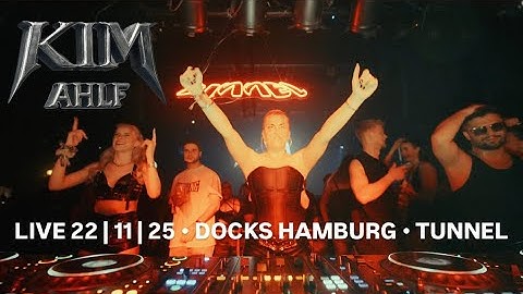 KIM AHLF Full Live-Set @tunnelclub1  Docks Hamburg  |21|11|25| - Hardtechno