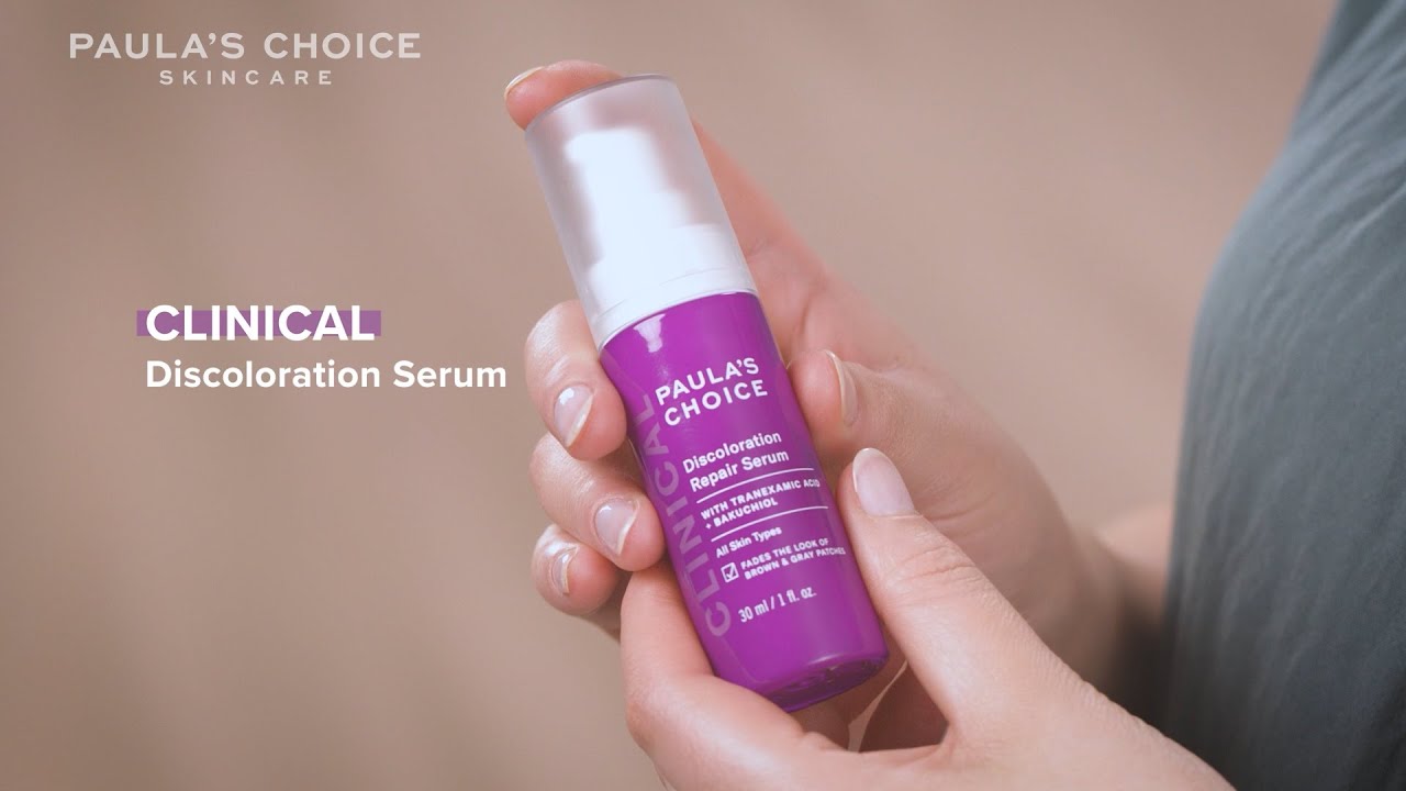 video PAULA’S CHOICE Clinical Discoloration Repair Serum