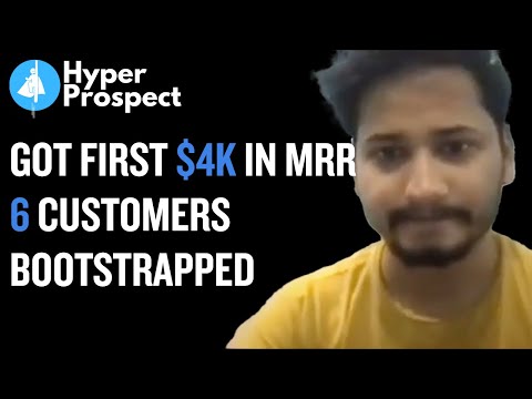 How HyperProspect Reached 6 Customers in Its First Year with Cold LinkedIn Outreach (Interview with Neeraj Negi)