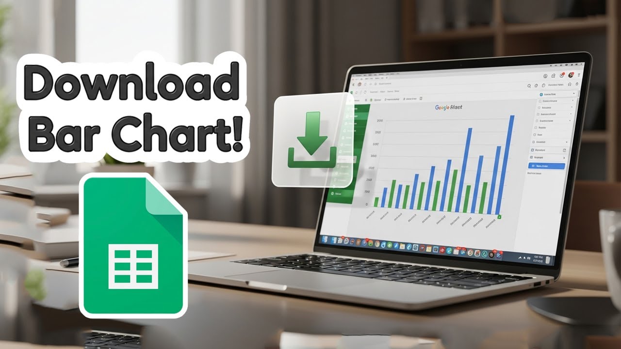 How to download bar chart in google sheets - YouTube