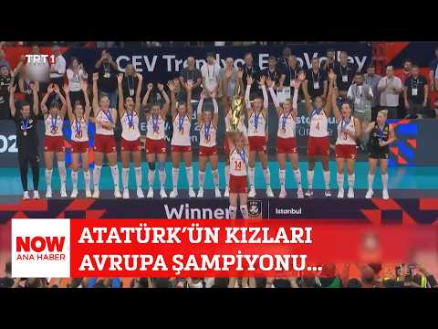 Atatürk’ün kızları Avrupa Şampiyonu... 7 Eylül 2026 Ozan Gündoğdu ile NOW Ana Haber