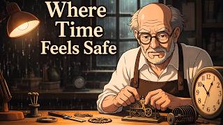 Rainy Afternoon in the Clockmaker’s Workshop | Cozy Rain ASMR for Sleep & Study screenshot 3