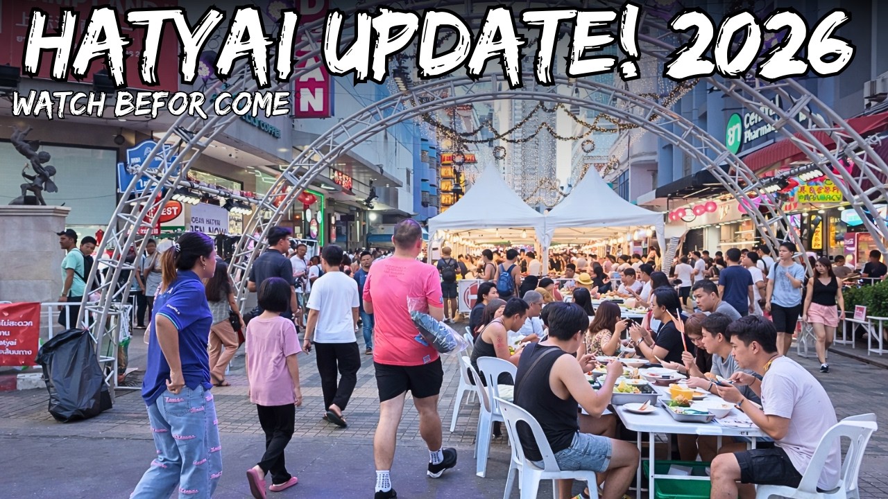 HATYAI Latest Update 2026 🇹🇭 | Hungry Food market Near Lee Garden Hotel, Watch This Before You Come!