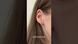 A More Refined Take On The Everyday Hoop Our Medium Pavé Hoop Clip On Earrings Are Designed To Feel