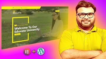 how to create university website banner section in 2024! | Wordpress Elementor