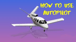 ✈️ How to use autopilot in X-Plane mobile, cirrus vision jet [simple] #autopilot #xplane
