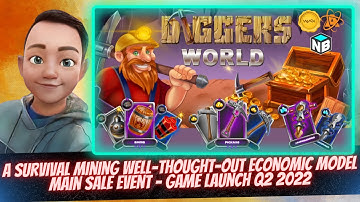 DIGGERS WORLD NFT GAME ON WAX BLOCKCHAIN - SURVIVAL ECONOMIC MODEL - OVERVIEW (TAGALOG)