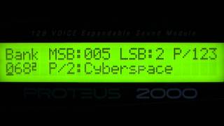 E-mu Proteus 2000 'Protozoa' Rom. Part 2 Proteus 2