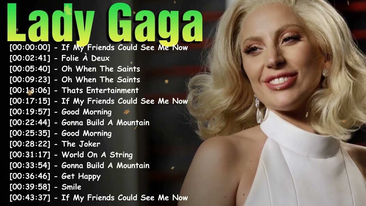 Lady Gaga Greatest Hits Full Album – Top 20 Pop Songs Collection for True Little Monsters