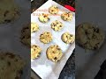 No Butter Chocolate Chip Cookies #shorts #recipein30seconds #chocolatechipcookies